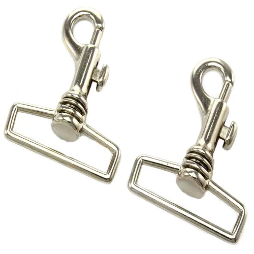 Karabinerhaken mit Wirbel 63 x 48mm Gurtbreite 40mm 10