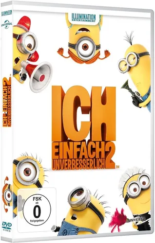 DVD ICH - EINFACH UNVERBESSERLICH 2 # DreamWorks # TOP! ++NEU