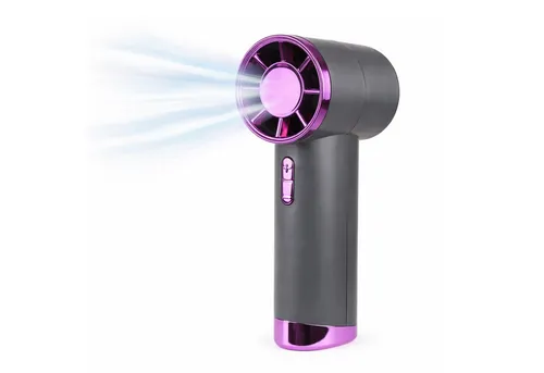 Bestlivings Handventilator Mini Taschenventilator, 5 cm Durchmesser, 16 cm Hoch, 600 mAh, Akku aufladbar