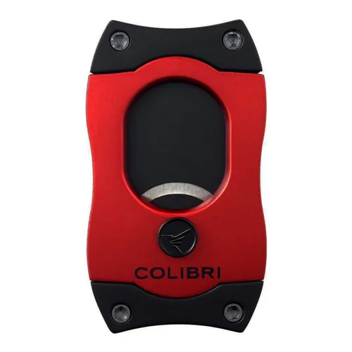Colibri Zigarrenschneider (S-Cut II) rot/schwarz