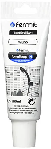 Fermit-Fermitopp N Silikon weiss 100 ml