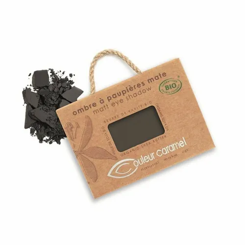 COULEUR CARAMEL Lidschatten 023 Noir Mat - Hochpigmentierter Augen-Make-up - Lidschatten in mattem Schwarz, ideal für dramatische Looks und einfach aufzutragen. Perfekt für jeden Anlass und garantiert langanhaltend.