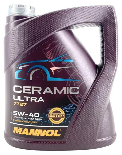 Motoröl 5W-40 Mannol Ceramic Ultra 4 Liter