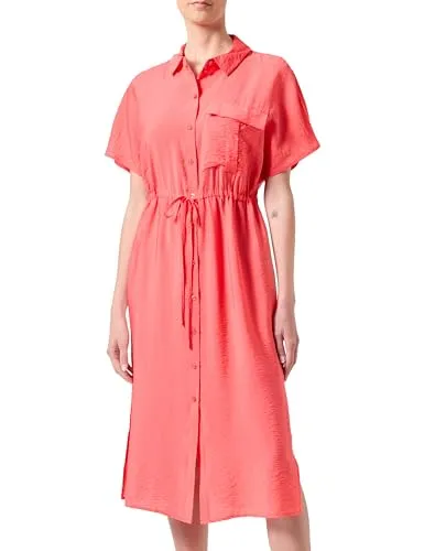 Vero Moda Blusenkleid IRIS (1-tlg) Drapiert/gerafft