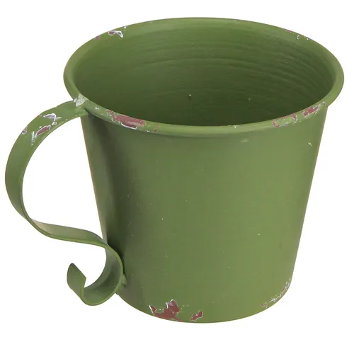 3er Set Vintage Stabkerzenhalter Tasse Grün Metall Deko Ø9,5cm H8cm – Retro - Stimmungsvolle Deko für Weihnachten: Dieses 3er Set aus vintage-inspirierten Kerzenhaltern aus Metall bringt Retro-Charme in Ihr Zuhause. Ideal für festliche Anlässe!