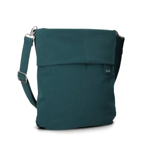 Zwei Damen Handtasche Mademoiselle.M M12 - Praktische Umhängetasche - Umhängetasche in DIN-A4-Größe mit Schlüsselring und Geheimfach, ideal für Beruf und Studium. Pflegeleichtes Kunstleder sorgt für einen stets makellosen Look.