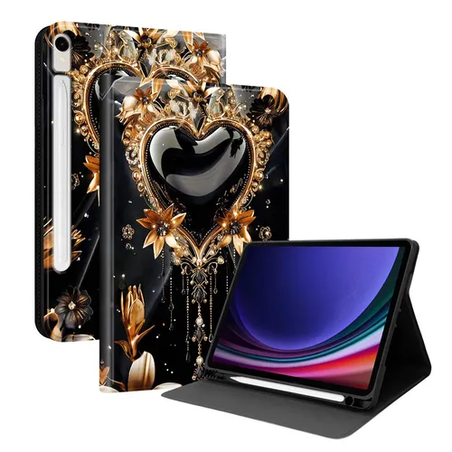 Aufstellbare Hülle für Samsung Galaxy Tab S10 Lite / S10 FE / S9 Motiv Tasche
