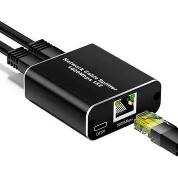 ALLNET 3-Port Netzwerk-Splitter/Switch, Lüfterlos