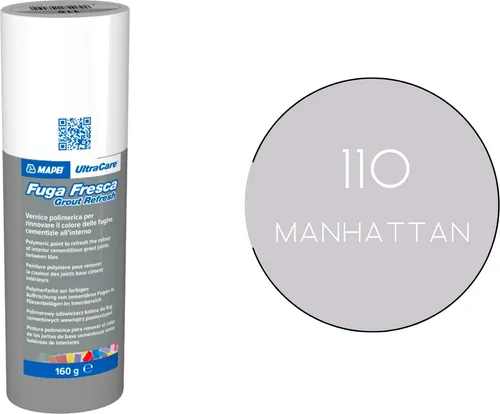 MAPEI® ULTRACARE Fuga Fresca 110 manhattan 160 g Fugensanierfarbe zum Auffrischen der Fugenfarbe