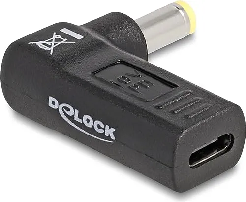 DeLOCK Adapter für Notebook Ladekabel USB Type-C Buchse passend für Acer 5,5 x 1,7 mm
