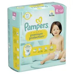 Procter & Gamble Service GmbH Pampers Premium Protection 4 Maxi Windeln, 9-14 kg, Größe 4, Baybwindeln mit Komfort und Schutz für empfindliche Haut, 1 Single Packung = 25 Windeln 8700216664752