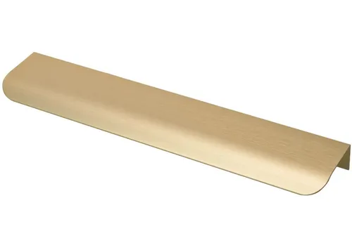 livingpoint24 Möbelgriff Griffleiste BA 128 - 480mm Küchengriff Lentis Möbelgriff Gold eloxiert (1-St., 15), Modern