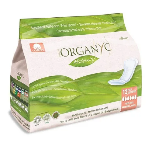 Organyc Wochenbetteinlagen 12Stk Hygienemittel von Organyc