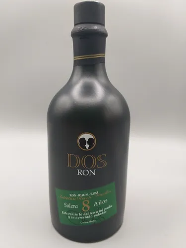 Dos Solera 8 Anos Rum 40% Alkohol Dominikanische Republik 0,5 Liter