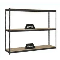 PROREGAL Schwerlastregal Wood Beast 200 x 150 x 45 cm - 600 kg Traglast - Robustes Schwerlastregal für Werkstatt und Lager mit bis zu 600 kg Fachlast pro Ebene. Höhenverstellbar und in verschiedenen Farben erhältlich, ideal für maximale Flexibilität.