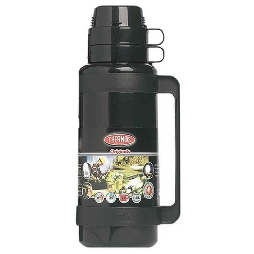 Thermos Isolierflasche Mondial, Schwarz, 1.8 Liter