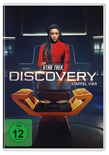 STAR TREK: Discovery - Staffel 4 [5 DVDs] - Sci-Fi-Serie, faszinierende neue Abenteuer im Universum und spannende Charakterentwicklungen.