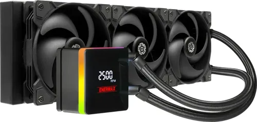 Liqtech XTR 360 mm CPU-Kühler - Hochleistungs CPU-Wasserkühler mit 3x 120 mm Radiator, adressierbarer RGB-Beleuchtung und kompatibel mit TR4, SP6, sTR5, sTRX4, sWRX8, sWRX9, 4677 - ideal für Gamer und Overclocker.