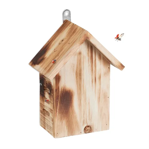 Marienkäferhaus Marienkäferhotel Insektenhaus Marienkäferkasten unbehandelt