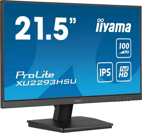 iiyama ProLite XU2293HSU-B6 - 21,5 Zoll Full HD LED Monitor, brillante Bildqualität für ein optimales Seherlebnis