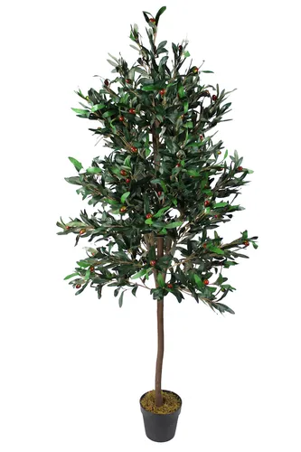 Großer künstlicher Olivenbaum Premium 185 cm
