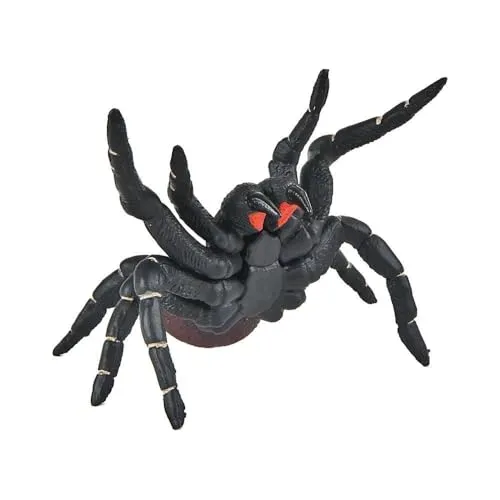 Bullyland 68454 - Spielfigur Sydney Trichternetz-Spinne, ca. 9,5 cm große Tierfigur, detailgetreu, PVC-frei, ideal als kleines Geschenk für Kinder ab 3 Jahren