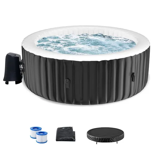 Meulbaty Whirlpool aufblasbar MSpa Tekapo für 2-4 Personen, 180x180cm