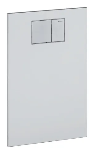 Geberit AquaClean Designplatte für WC-Aufsatz - Glas Weiß - 115324SI1 - Elegante Designplatte für Dusch-WC, sorgt für Hygiene und Komfort im Badezimmer mit modernem Glasfinish.