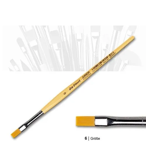 da Vinci 304, Größe 6 JUNIOR Synthetics, Flachpinsel