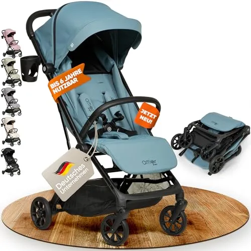 Kinderwagen Blau von Amor Baby