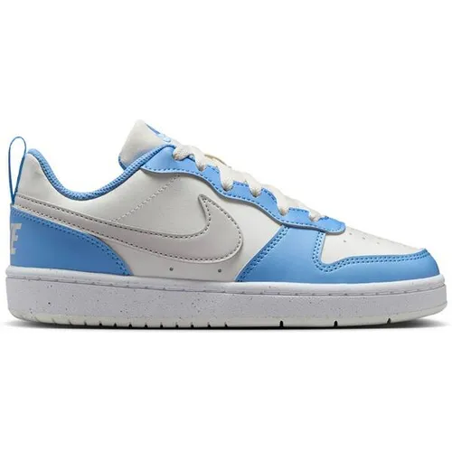 NIKE Kinder Freizeitschuhe COURT BOROUGH LOW RECRAFT (GS) in silber von Nike