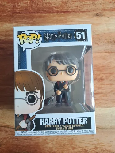 Funko 14949-PX-1W9 Harry Potter with Firebolt - Chibi Figur, hochwertig und offiziell lizenziert, ideal für Sammler