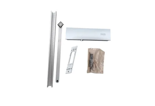 GEZE TS 3000 V Türschließer mit Gleitschiene – Silber - Türschließer für zuverlässige Funktionalität, inkl. Gleitschiene und Montageplatte. Ideal für den professionellen Einsatz in Aluminium- und Stahlkonstruktionen.