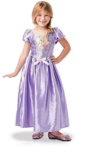 Rubies Kostüm, offiziell, Disney Prinzessin, Sequin Rapunzel – Größe L – I – 641027L