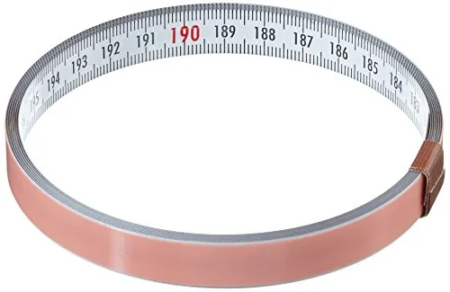 RICHTER SK725WSA/2M Maßband selbstklebend Skala von rechts nach links 2 m