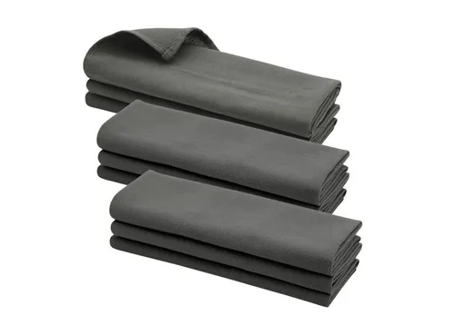 Engelland Geschirrtuch Küchentuch, (Vorteils-Set, 9-tlg., Rippenstruktur), 100 % Baumwolle, integrierte Aufhängeschlaufe, 70 x 50 cm, saugfähig