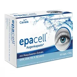 Epacell Augenkapseln mit Maquibeere + DHA + EPA