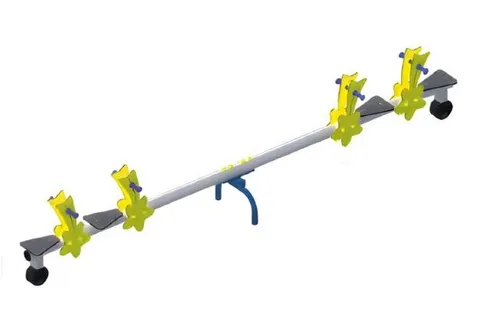 Balancierwippe für den Spielplatz – Kletterpark Spielzone - Multifunktionale Balancierwippe für Kinder von 1-11 Jahren, fördert spielerisch die Koordination und den Gleichgewichtssinn. Modernes Design mit einer Gesamthöhe von 105 cm.