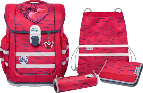 McNeill Ergo Complete Mood Schulranzen-Set - Schulranzen mit ergonomischem Design, ideal für gesundes Tragen und optimale Schulorganisation.