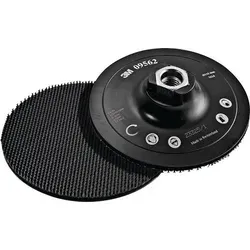 3M Stützteller Scotch Brite DH-AC D.125mm M14 kletthaftend - Stützteller für ungelochte Scotch-Brite Vliesscheiben, ideal für effizientes Schleifen und Polieren in der Werkstatt.
