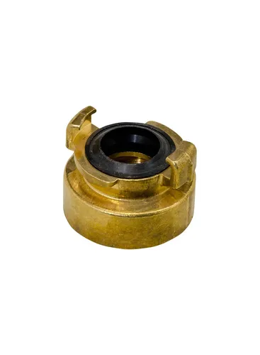 Messing-Kupplung 1 1/2