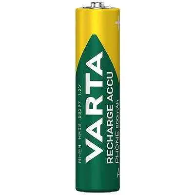 Varta Akku Recharge Phone 58398, 1,2 V, 800 mAh, AAA, NiMH, 2 Stück