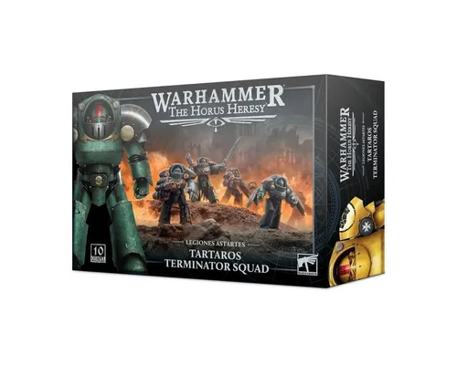 Games Workshop Tartaros Terminator Squad Modellbausatz - Modellbausatz für 10 Tartaros Terminatoren, unbemalt und mit 204 Teilen. Ideal für beeindruckende Angriffe in schweren Nahkämpfen dank fortschrittlicher Rüstungstechnologie.