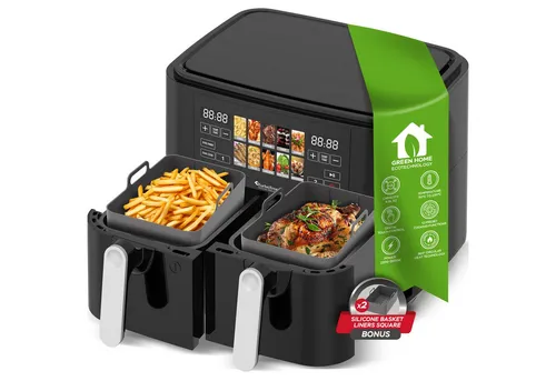 TurboTronic by Z-Line Heißluftfritteuse TT-DAF8, 2600 W