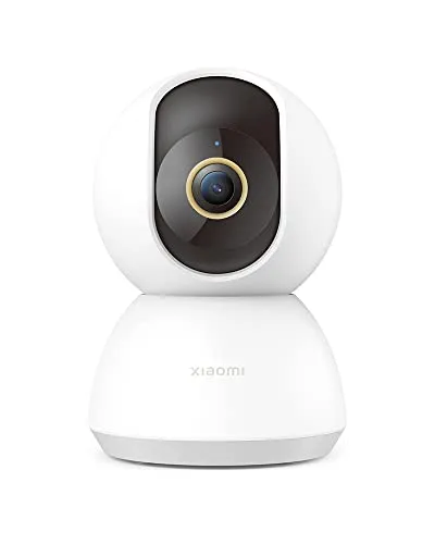 XIAOMI Smart Camera C300,2K WiFi Kamera Indoor,Überwachungskamera Innen 360°Grad Schwenkbare Babyphone mit Kamera,KI-Bewegungserkennung,Vollfarbige Nachtsicht,Zwei-Wege-Audio,Hundekamera mit app