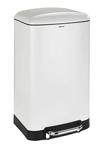 Wenko Studio 30 l Abfallbehälter - Praktischer 30 l Abfallbehälter aus der Wenko Studio Serie, ideal für jede Küche oder Büro und mit elegantem Design.