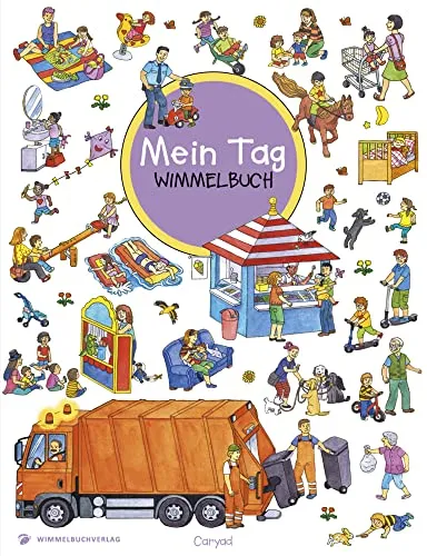 Mein Tag Wimmelbuch: Kinderbücher ab 2 Jahr (Bilderbuch ab 2-4 Mädchen und Jungen): Mein Tag - Kinderbücher ab 2 Jahr (Bilderbuch ab 2-4 Mädchen und Jungen)