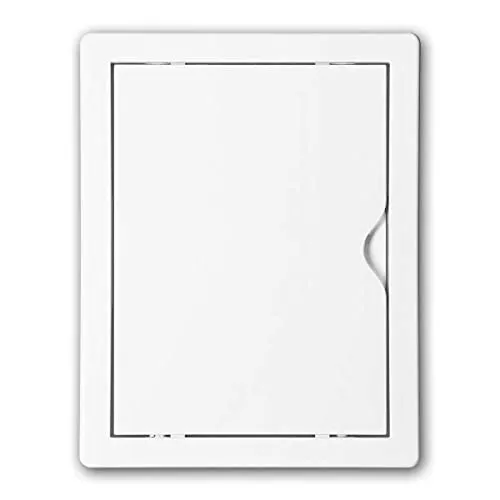 world-trading-net - Revisionsklappe 15x20cm, weißer ABS-Kunststoff, Aufputzmontage