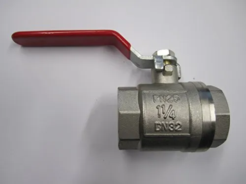 Wasserhahn/Kugelhahn 2 x Innengewinde 1 1/4 Zoll