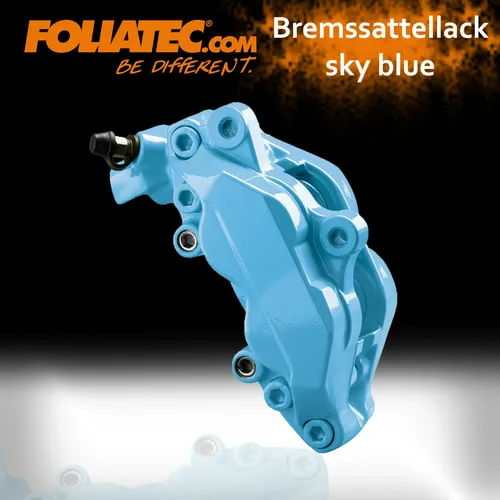 FOLIATEC BREMSSATTEL LACK SET SKY BLUE 2178 - Bremssattellack in Himmelblau, ideal für individuelles Tuning und stylisches Fahrzeug-Design.
